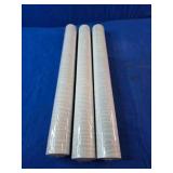 (3) Rolls of Decorative Wallpaper