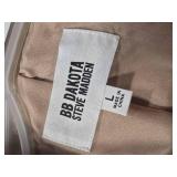 New BB Dakota Steve Madden Tan Jacket Size  L