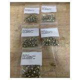 Lot of 100- Grade 5 Hex Flange Bolts 1/4 20x5/8