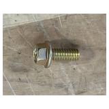 Lot of 60- Grade 5 Hex Flange Bolts 1/4 20x5/8