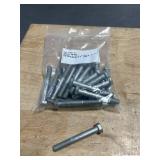 Lot of 20- Grade 5 Hex Bolts Zinc 1/2 - 13x3 3/4