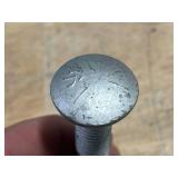 Lot of 20- Grade 5 Carriage Bolts Zinc 1/2 - 13x2 3/4