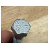 Lot of 20- Grade 5 Hex Bolt Zinc 1/2 - 13x2