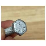 Lot of 60- Grade 5 Hex Bolt - Zinc 1/4 20x1