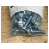 Lot of 40- Grade 5 Hex Flannge Bolts 3/8 16x1 1/4