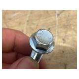 Lot of 40- Grade 5 Hex Flannge Bolts 3/8 16x1 1/4