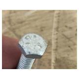 Lot of 60 Grade 5 Hex Bolts Zinc 1/4 20x1