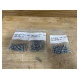 Lot of 60 Grade 5 Hex Bolts Zinc 1/4 20x1