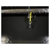 ^Northern Tool + Equipment Slim Low-Profile Crossover Truck Toolbox, 69in. x 12in. x 13in., Aluminum, Gloss Black, Paddle Latches #41867 Msrp $399.99