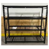 ^Ironton 4-Tier Storage Shelving, 77in.W x 72in.H x 24in.D #62497 Msrp $249.99