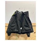 * Work King Safety black quilted high-visibility bomber jacket (read description)