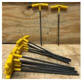 Bondhus/PrecisonCraft T-handle Wrench lot of 12