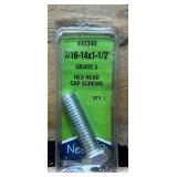 Needa 7/16-14x1-1/2  lot of 10