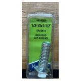 Needa 1/2-13x1-1/2  lot of 10