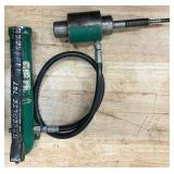 Greenlee 7310SB SlugBuster KnockOut Pinch Set For 1/2' thru 4' Conuit Designed for making clean quick holesMsrp $2,822.77 read description