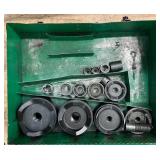 Greenlee 7310SB SlugBuster KnockOut Pinch Set For 1/2' thru 4' Conuit Designed for making clean quick holesMsrp $2,822.77 read description