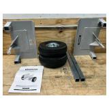 Strongway Panel Dolly with 10in. Pneumatic Wheels, 600-Lb. Capacity #110133 Msrp $79.99 read description