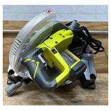 RYOBI 14 Amp Corded 10 in. Compound Miter Saw with LED Cutline Indicator
