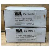 Shark Twist-Type 2-3  Backing Pad Holder lot of 2