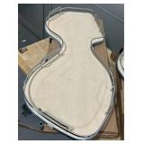 *The Cloud Series 2-Tier Left Blind Corner Optimizer for 15' Minimum Face Frame Opening Width x 24-1/2' to 30-5/16' Height, Light Brown Maple/Chrome Msrp $573.13