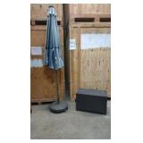 patio umbrella storage chest