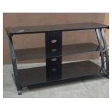 glass TV stand