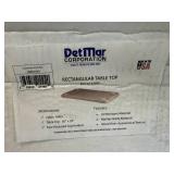 DETMAR MARINE TABLE TOP