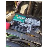 John Deere LA115 Lawn Tractor - 42in Edge Cutting System - 19.5 HP - 2-Bag Bagger