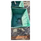 Lot of 7 Lesco Push spreaders