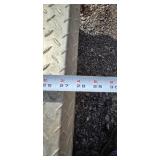 Weather Guard Model 117 Saddle Box - Diamond Plate Aluminum, 72 in Long