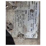 Mercedes-Benz 906 LA Engine - Chassis Y37467 - Serial 0906606710 - Part C01-00117-758