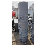 Set of 10 Rubbermaid Salt Bins/Garbage Cans