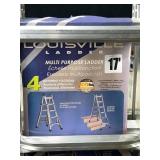 New Louisville Multi Purpose Ladder 17' New Louisville Multi Purpose Ladder 17'