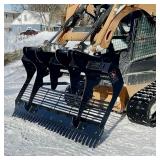 Wolverine Skid Steer Scraper/Leveler Attachment (LL-12-78W) Wolverine Skid Steer Scraper/Leveler Attachment (LL-12-78W)