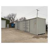 CIMU1040283 // 40 Ft Shipping Container with 2 Side Doors, 40HC, Single Trip CIMU1040283 // 40 Ft Shipping Container with 2 Side Doors, 40HC, Single Trip