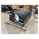 Future Mini Skid Steer Box Broom Sweeper FT-BS43 Future Mini Skid Steer Box Broom Sweeper FT-BS43