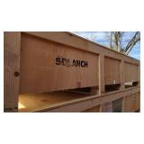 SDLANCH Galvanized Metal Livestock Shed Kit (SDLGM1220F) SDLANCH Galvanized Metal Livestock Shed Kit (SDLGM1220F)