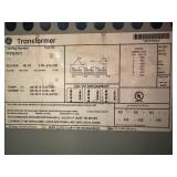 General Electric 9T83B3873 Dry Type 45 kVA 3 Phase Transformer