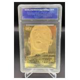 Kobe Bryant 23kt Gold RC Graded 10 Gem Mint 1996-97 Flair Showcase Legacy Feel The Game Limited Edition Basketball Card
