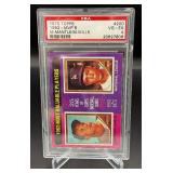 1975 Topps #200 PSA 4 VG-EX 1962 MVP's Mickey Mantle and Maury Wills Vintage Baseball Card