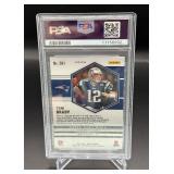 Tom Brady PSA 9 Mint 2021 Mosaic #281 Fooyball Card