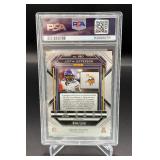 Justin Jefferspn /249 PSA 9 Mint 2022 Orange Prizm #190 Numbered 006/249 Minnesota Vikings Football Card