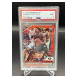Anthony Edwards RC PSA 9 Mint Red Ice Prizm 2020 Draft Picks #1 Rookie Minnesota Timberwolves Basketball Card