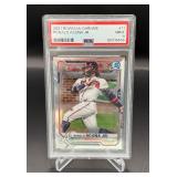 Ronald Acuna Jr. PSA 9 Mint 2021 Bowman Chrome #11 Baseball Card