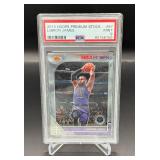 LeBron James PSA 9 Mint 2019 Hoops Premium Stock #87 Basketball Card