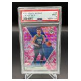 Luka Doncic PSA 9 Mint Pink Camo 2019 Mosaic #44 Basketball Card