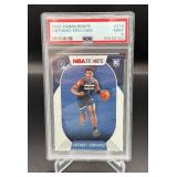 Anthony Edwards RC PSA 9 Mitn 2020 Hoops #216 Rookie Minnesota Timberwolves Basketball Card