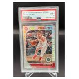 Trae Young PSA 9 Mint 2019 Hipps Premius Stock Pulsar #1 Basketball Card