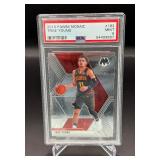 Trae Young PSA 9 Mint 2019 Mosaic #182 Basketball Card