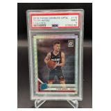 Tyler Herro RC PSA 9 Mint 2019 Donruss Optic Fanatics #172 Rookie Basketball Card